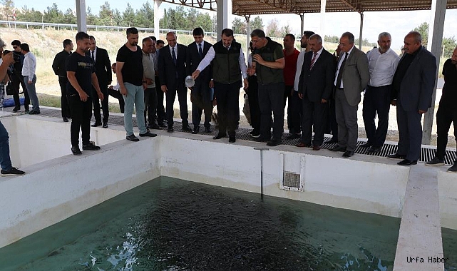 Vali Ayhan Atatürk Barajını inceledi