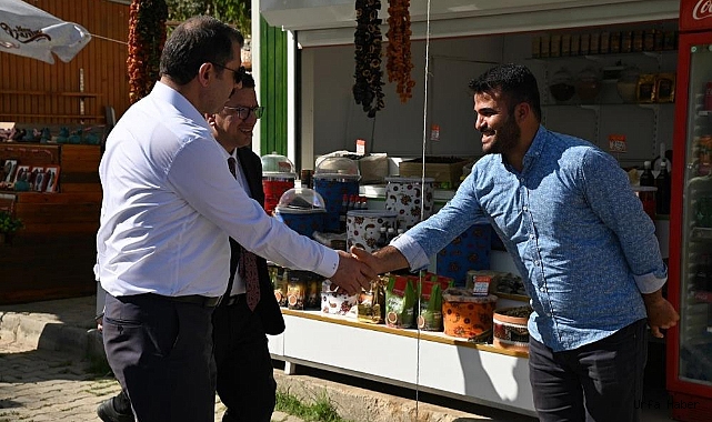 Vali Ayhan, ilçelerde temaslarda bulundu