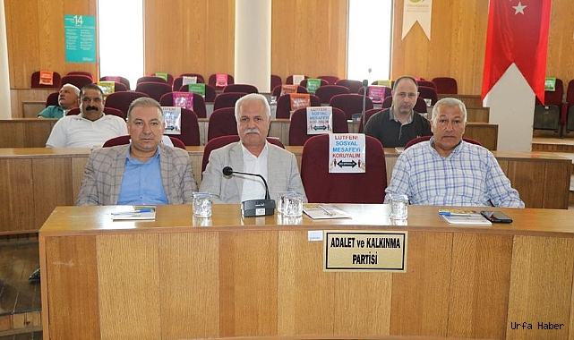 Viranşehir Belediyesi haziran ayı meclis toplantısı yapıldı