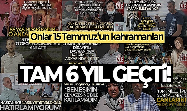 15 Temmuz'un kahramanları o gece yaşadıklarını anlattı!