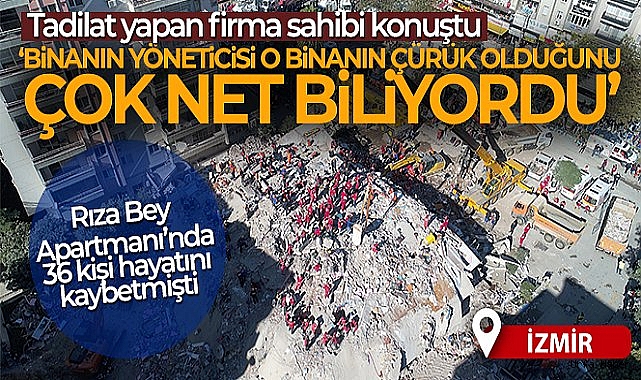 36 kişiye mezar olan apartmanda tadilat yapan firma sahibi konuştu!