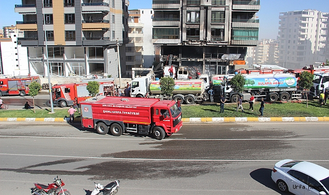 İş yerinde çıkan yangın ağır hasar bıraktı