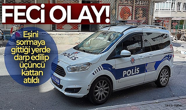Küçükçekmece'de adamı dövüp üçüncü kattan attılar