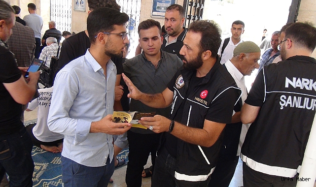 ŞANLIURFA POLİSİ UYUŞTURUCU BAĞIMLIĞINA DİKKAT ÇEKTİ