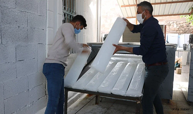 URFA'DA BUZ SATIŞLARI PATLADI!