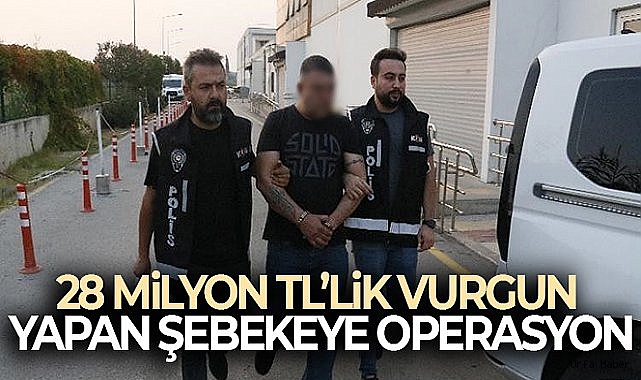 Adana'da 28 milyon TL vurgun yapan tefeci şebekesine operasyon