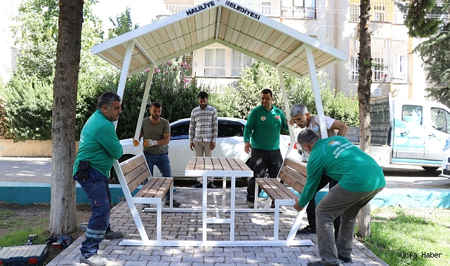 HALİLİYE BELEDİYESİ SATIN ALMAK YERİNE ÜRETİYOR  