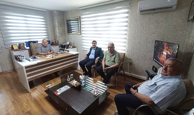BAŞKAN KARADAĞ'DAN URFA HABERE ZİYARET