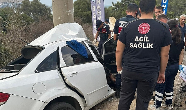 Bodrum'da trafik kazası: 1 ölü