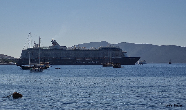 Dev gemi, yeniden Bodrum’da