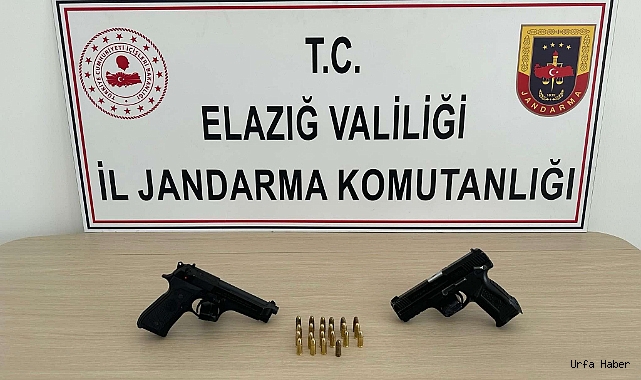 Elazığ’da ruhsatsız silah operasyonu