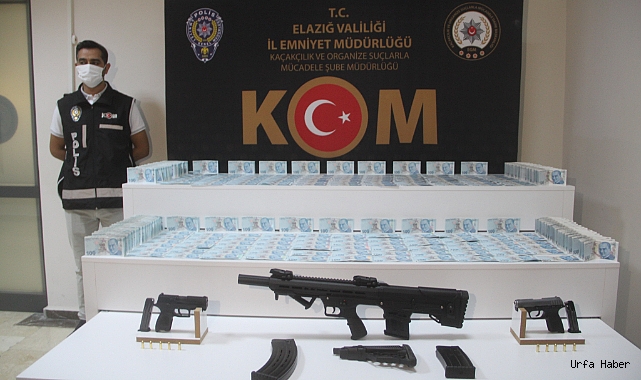 Elazığ’da sahte para ve silah ticaretine yönelik operasyon: 6 gözaltı