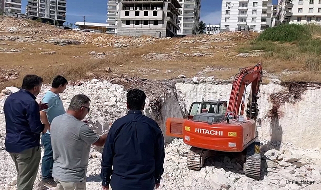 Halfeti’deki millet bahçesinde yoğun çalışma
