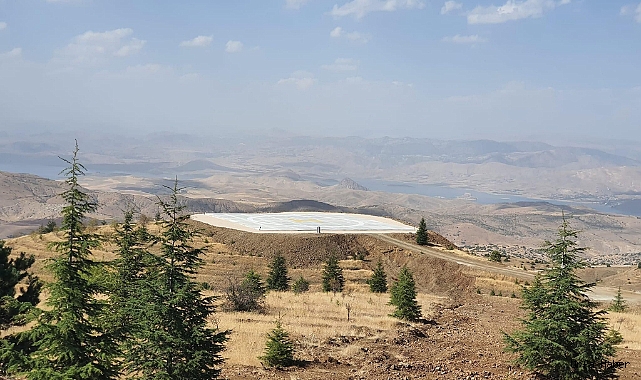 Harput’ta helikopter pisti yapıldı