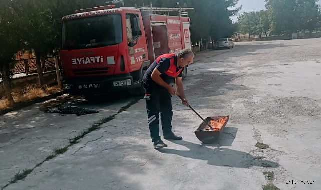 İtfaiyeciler hastane personellerine yangın eğitimi verdi