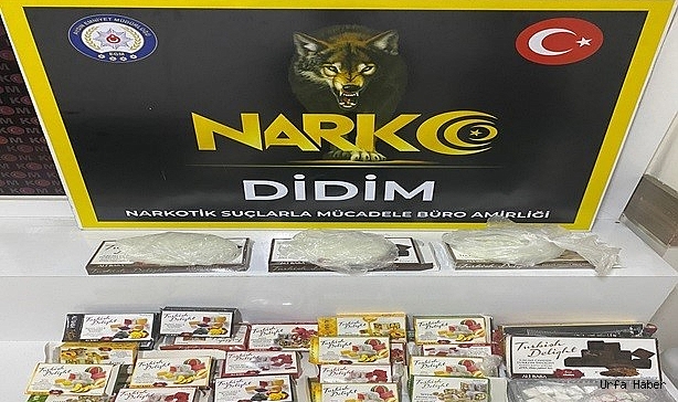 Lokum paketine uyuşturucu saklamışlar