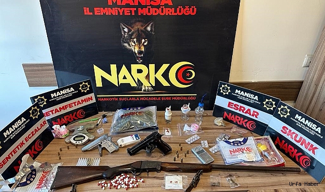 Manisa’da uyuşturucu tacirlerine darbe: 7 kişi tutuklandı