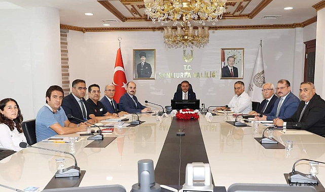 MEKÂNSAL ADRES KAYIT SİSTEMİ TOPLANTISI VALİ ŞILDAK BAŞKANLIĞINDA YAPILDI