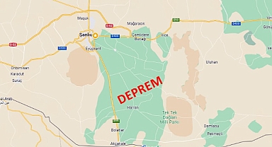 ŞANLIURFA'DA DEPREM