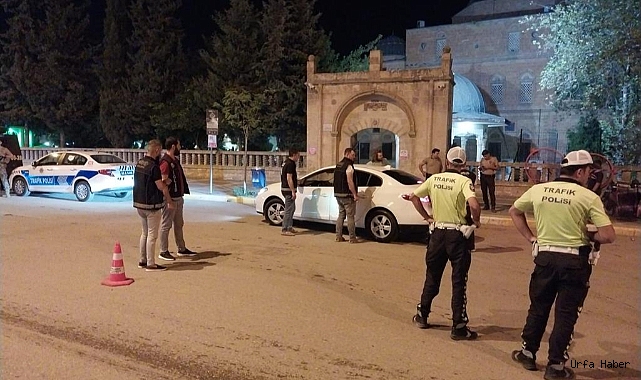 ŞANLIURFA'DA ŞOK UYGULAMA