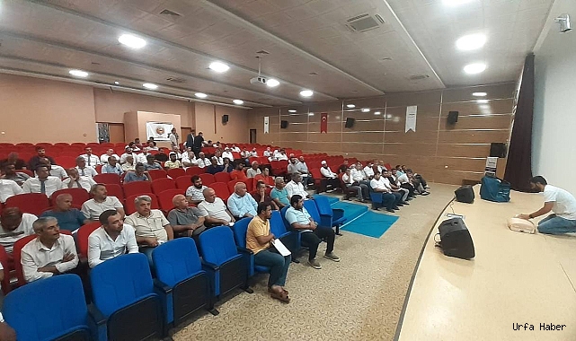 URFA’DA OKUL SERVİS ŞOFÖRLERİNE İLK YARDIM EĞİTİMİ