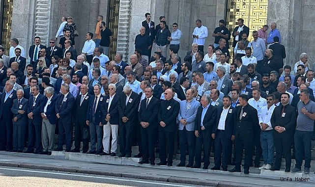 URFALI İSİM İÇİN TBMM'DE CENAZE TÖRENİ DÜZENLENDİ