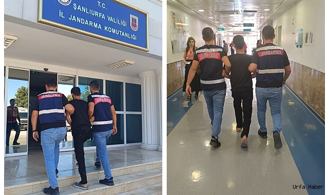 YAĞMADAN ARANAN ŞAHIS YAKALANDI