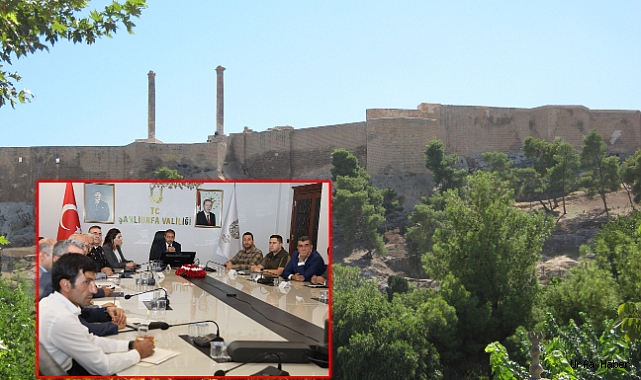 5 YILDIR KAPALI OLAN TARİHİ URFA KALESİ İÇİN TOPLANTI