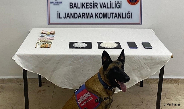 Balıkesir'de jandarmadan uyuşturucu operasyonu