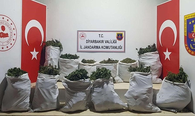 DİYARBAKIR’DA 240 KİLO ESRAR ELE GEÇİRİLDİ