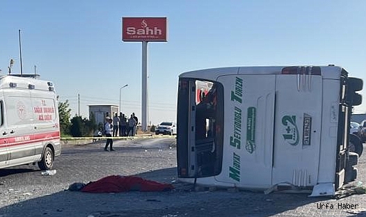 FECİ OTUBÜS KAZASI 2 ÖLÜ, 25 YARALI