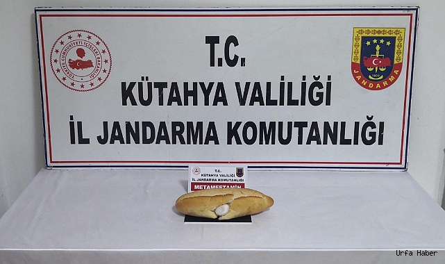 Kütahya’da ekmek arasına gizlenmiş uyuşturucu ele geçirildi