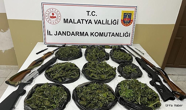 Malatya’da 5 kilo 600 gram kubar esrar ele geçirildi