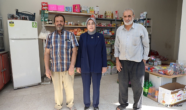 MİLLETVEKİLİ YAZMACI FİLİSTİNLİ MAĞDURLARI ZİYARET ETTİ