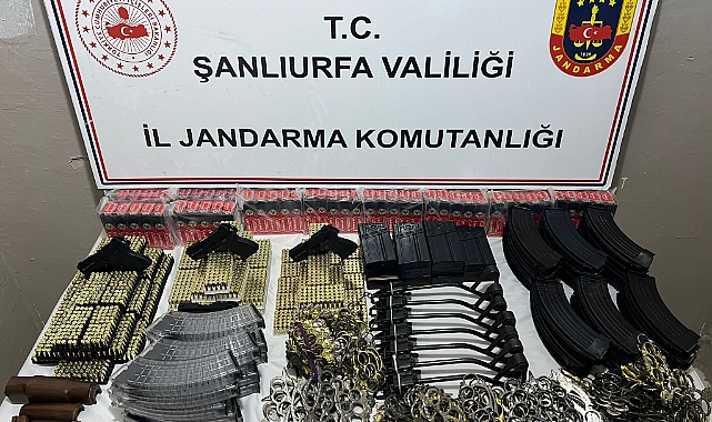 SİVEREK’TE SİLAH KAÇAKÇILARINA OPERASYON
