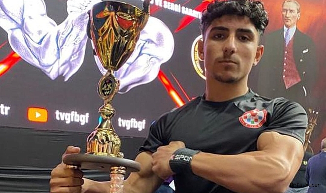 ŞANLIURFA'LI SPORCU SÖZ VERMİŞTİ, SÖZÜNÜ TUTTU