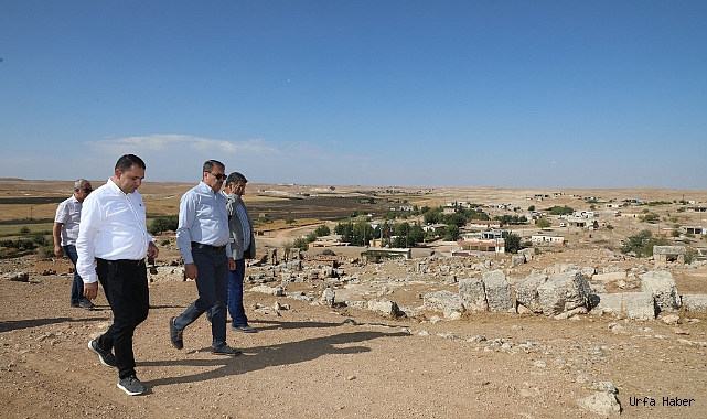 TARIM VE KÜLTÜR MERKEZİ HARRAN VALİ ŞILDAK'I AĞIRLADI