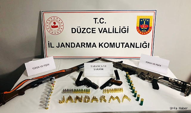 1 TABANCA, 1 KURUSIKI VE 2 TÜFEK ELE GEÇİRİLDİ