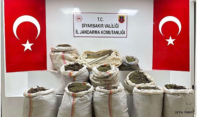 DİYARBAKIR'DA 296 KİLO UYUŞTURUCU ELE GEÇİRİLDİ