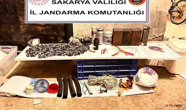 EVİ PATLAYICI MADDE İMALATHANESİNE ÇEVİRMİŞLER