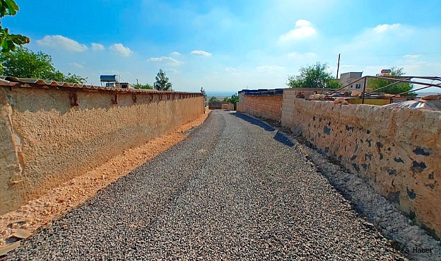 EYYÜBİYE’DE BİR MAHALLE DAHA YOL SEVİNCİ YAŞIYOR