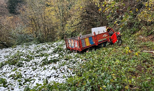 KAZA YAPTIĞI ARAÇTA SAATLER SONRA ÖLÜ BULUNDU