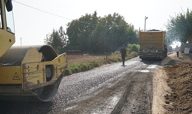 KIRSALDAKİ YOLLAR ASFALTLA BULUŞUYOR