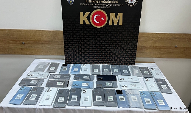 PİYASA DEĞERİ 450 BİN TL OLAN GÜMRÜK KAÇAĞI CEP TELEFONU ELE GEÇİRİLDİ