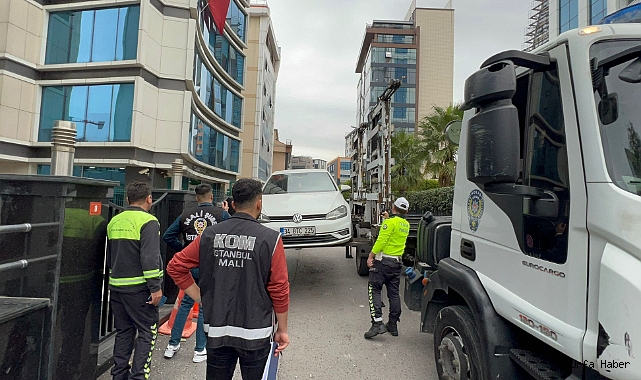 POLAT ÇİFTİNE AİT ARABALAR ÇEKİCİ İLE GÖTÜRÜLDÜ