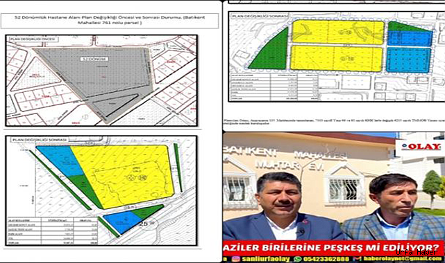 ŞANLIURFA'DA SATILAN ARSALARIN DAVASINI, MAHALLELİ KAZANDI