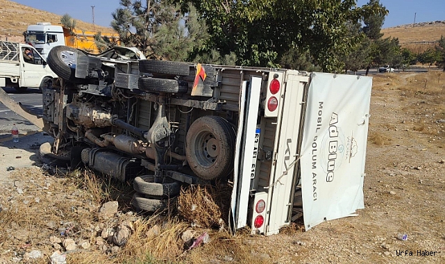 ŞANLIURFA'DA TRAFİK KAZASI