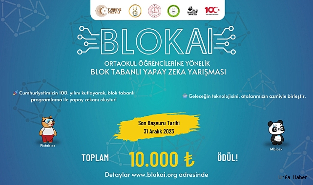ŞANLIURFA’DA YAPAY ZEKA YARIŞMASI BAŞVURULARI BAŞLADI!