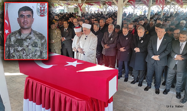 ŞANLIURFALI ŞEHİT SON YOLCULUĞUNA UĞURLANDI