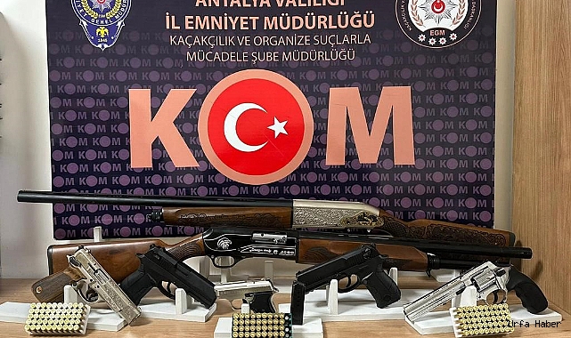 SİLAH TİCARETİ ŞÜPHELİSİ 3 KİŞİ YAKALANDI